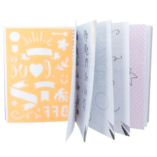 TOPModel Colouring Book Set Handlette - Image 3