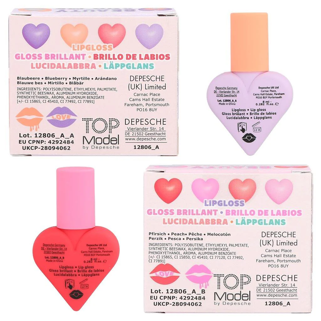 TOPModel Lip Gloss Sweet Heart Assortment - Image 4
