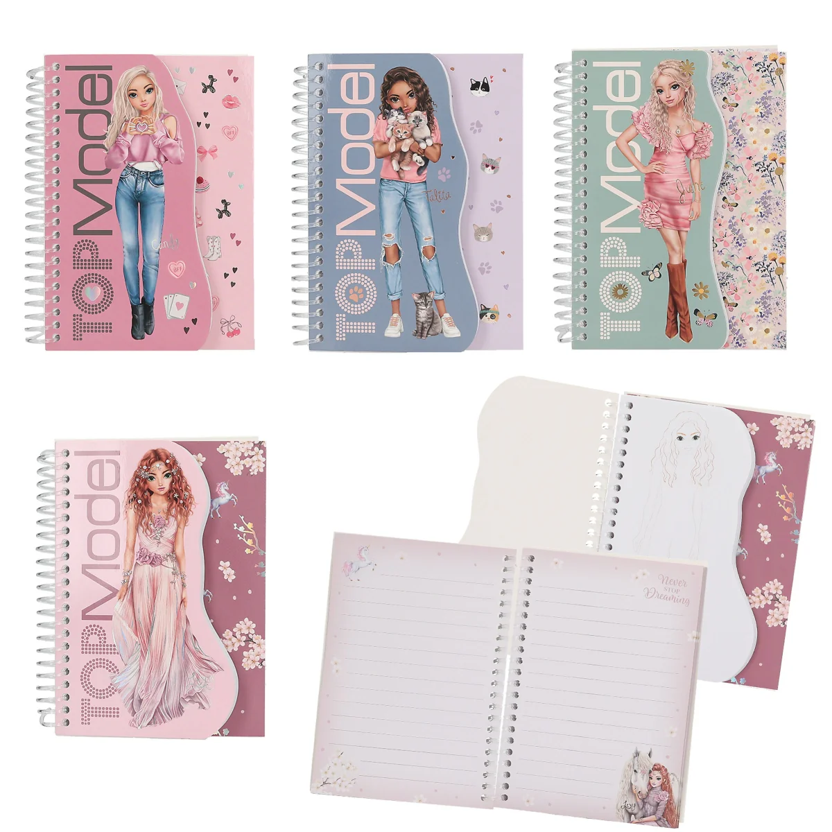TOPModel Spiral Book