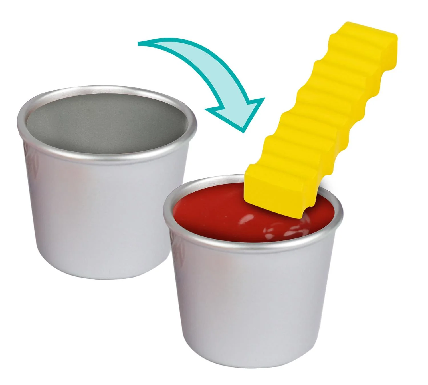 Toy Heinz Chip & Dip Snack Set Pretend Play Food Toy - Image 4