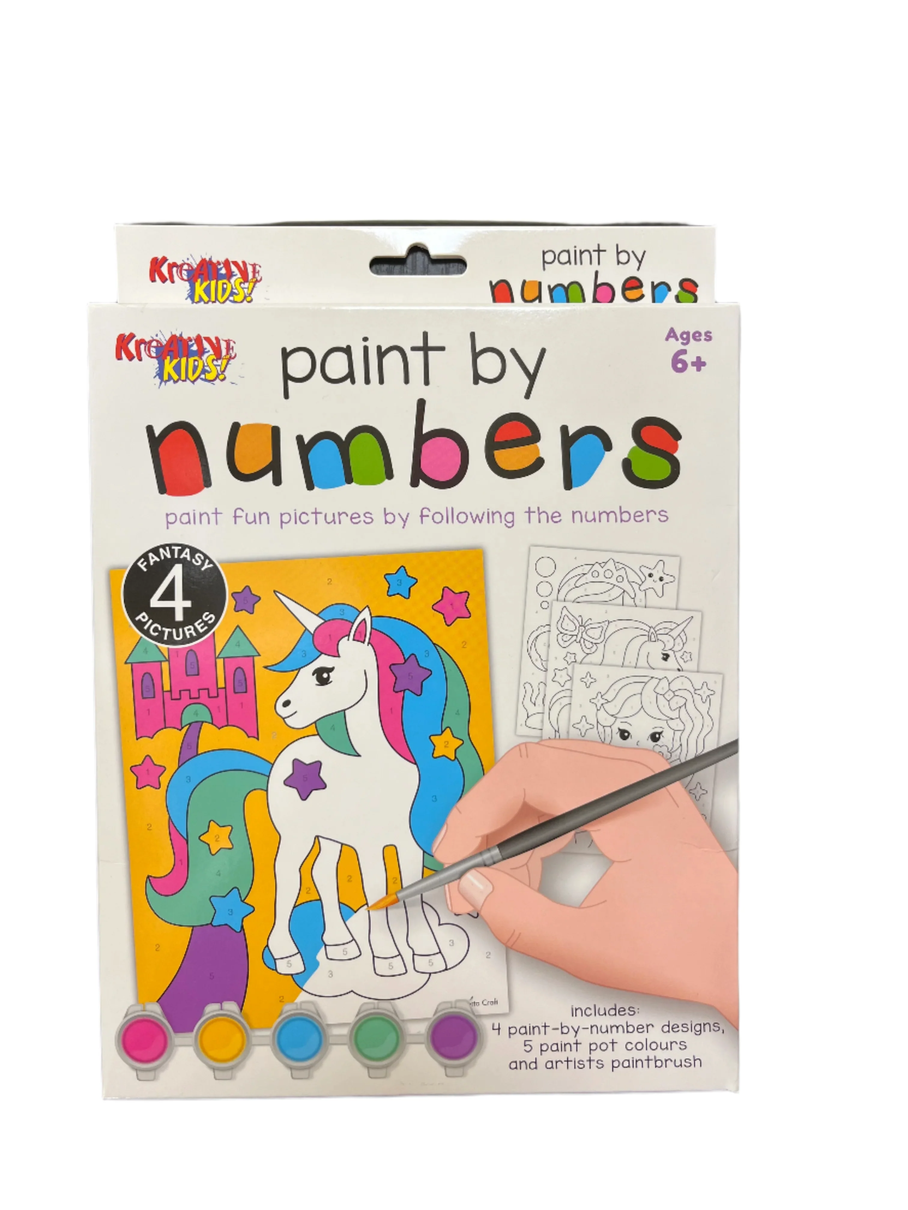Paint By Numbers Asst