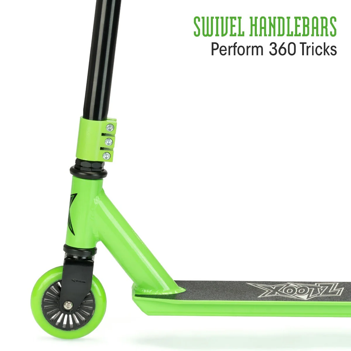 Y Bar Stunt Scooter Green/Black - Image 2