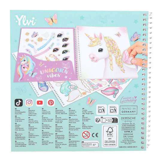 Ylvi Create Your Special Unicorn Dress Me Up - Image 3