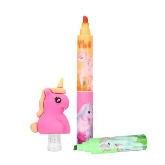 Ylvi Unicorn Topper Highlighter Pen Asst - Image 2
