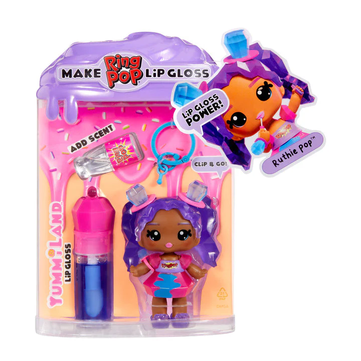Yummiland x Licensed Sweets Lip Gloss Doll Asst